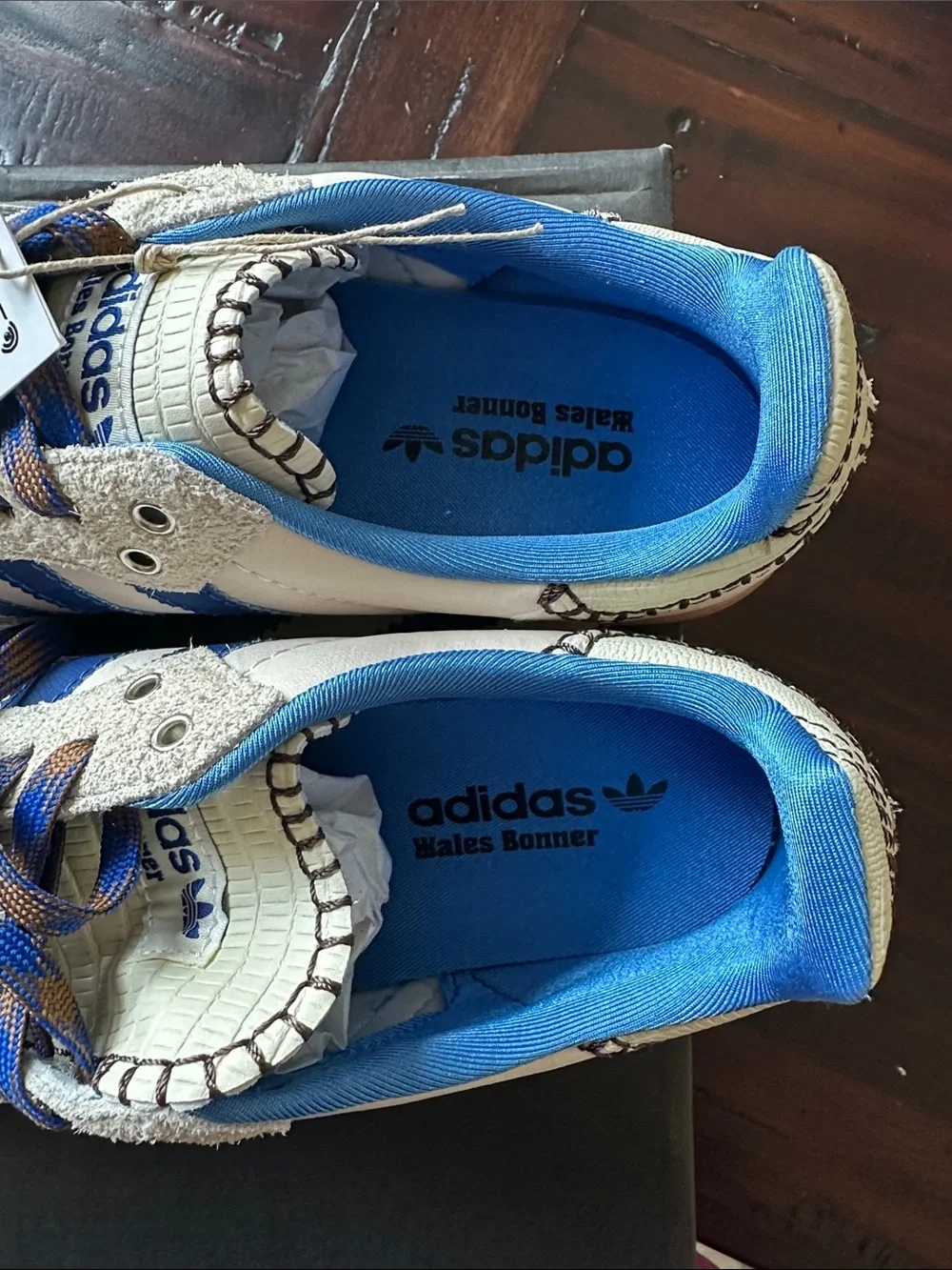 Adidas Wales Bonner x adidas Samba Nylon 'Wonder Clay Royal Blue' - Picture 4 of 9
